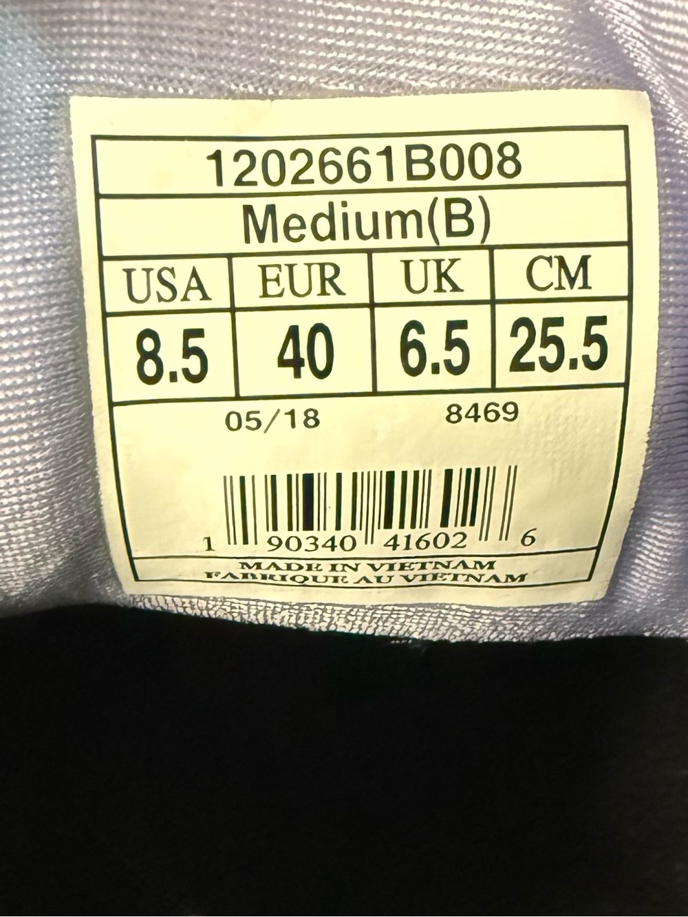 Brooks Black and Lavender Women's Running Shoes - Picture 6 of 7